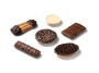 Elite Tresor koekjes met chocolade - snoepgoed - doos van 110