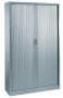 Ariv cupboard 4 shelves 120x198x43 cm aluminium