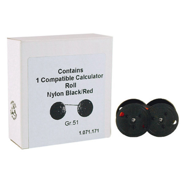 GR51 COMPATIBLE RIBBON BLACK / RED