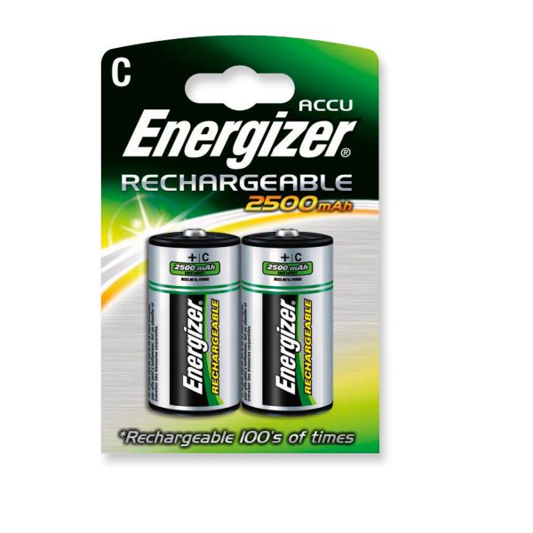 Pile rechargeable Energizer Power Plus C/HR14 - pack de 2