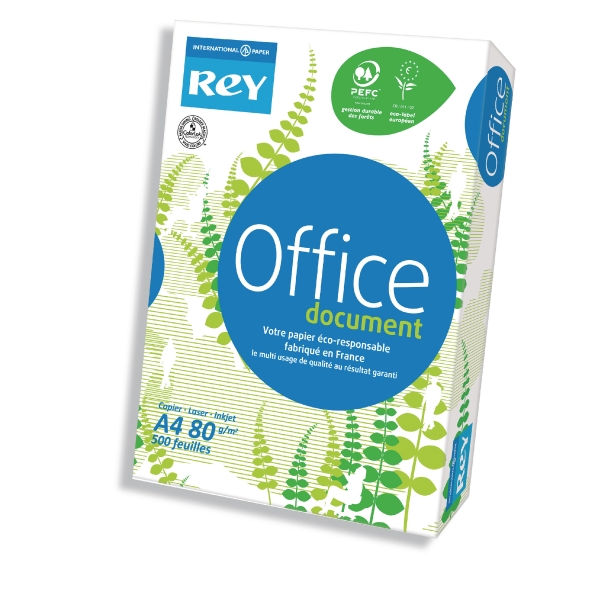 Papier blanc A4 Rey Office - 80 g - ramette 500 feuilles