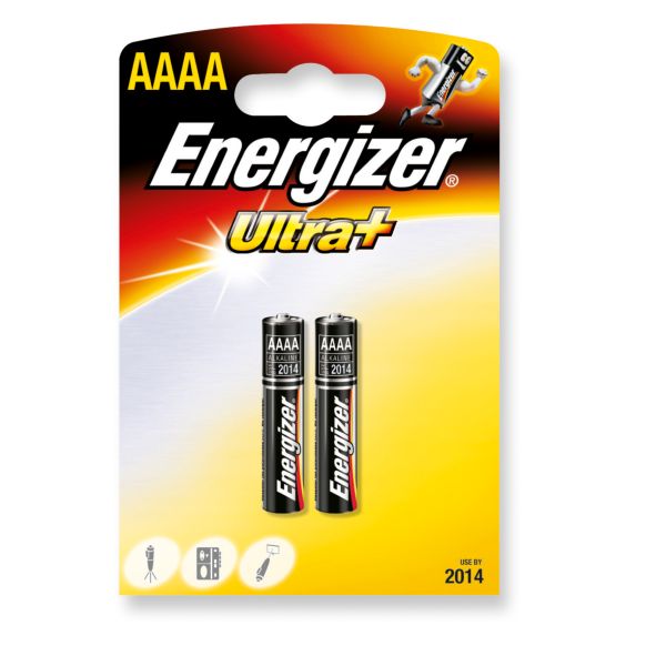 Pile alcaline Energizer AAAA/E96 - pack de 2