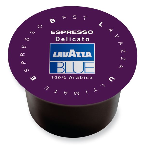 Café Lavazza Blue Espresso Delicato - carton de 100 capsules