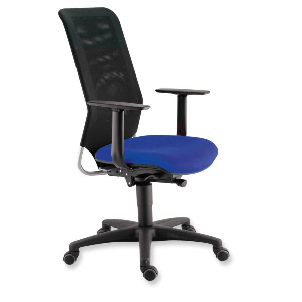 SOKOA SYNCHRONE CHAIR H/BACK BLUE