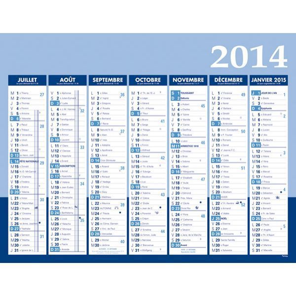 IMPEGA WALL PLANNER 21X27