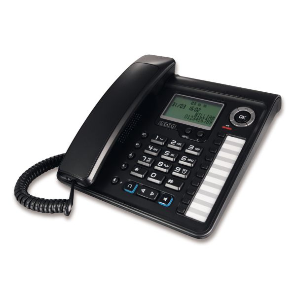 TELEPHONE FILAIRE ANALOGIQUE ALCATEL TEMPORIS 780 NOIR