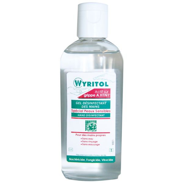 Gel hydro-alcoolique Wyritol - flacon de 100 ml