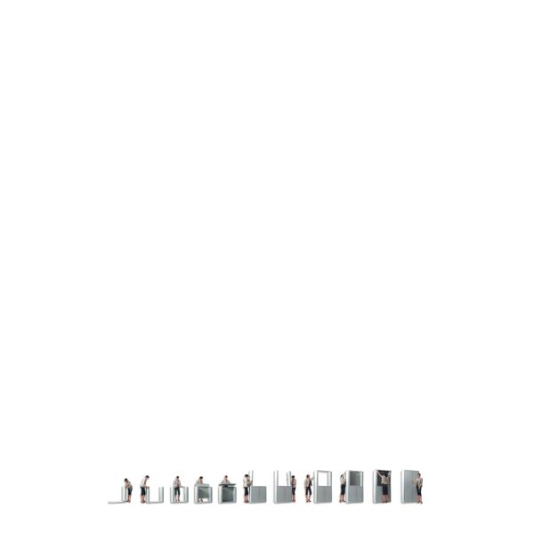 Armoire à rideaux Paperflow Easy Office - 204 x 110 cm - noire