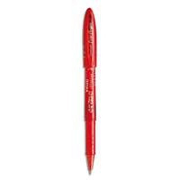 STYLO UNIBALL DELUXE FIN ROUGE
