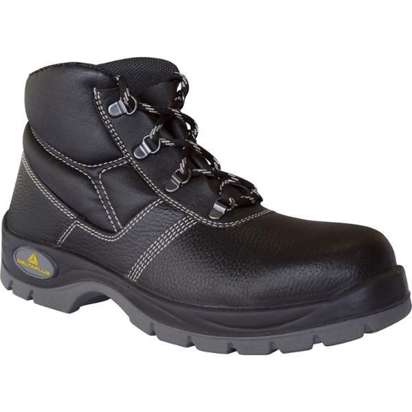 PAIRE DE CHAUSSURES DE SECURITE MONTANTES DELTAPLUS JUMPER S3 P.43 NOIRE