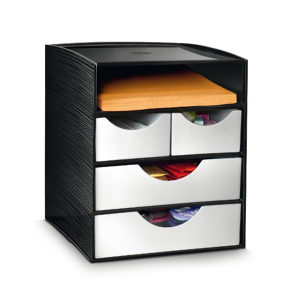 CEP BREAK ROOM STORAGE SYSTEM - 4 SMALL DRAWERS + COMPARTMENT