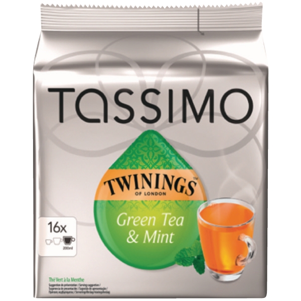 Thé vert à la menthe Tassimo - paquet de 16 T-DISCs