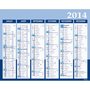 IMPEGA WALL PLANNER 17X12.5