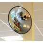 Miroir de surveillance intérieur Viso - rond en verre - Ø 33 cm - noir