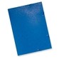Chemise 3 rabats Exacompta - A3 - carte lustrée - bleue - par 5