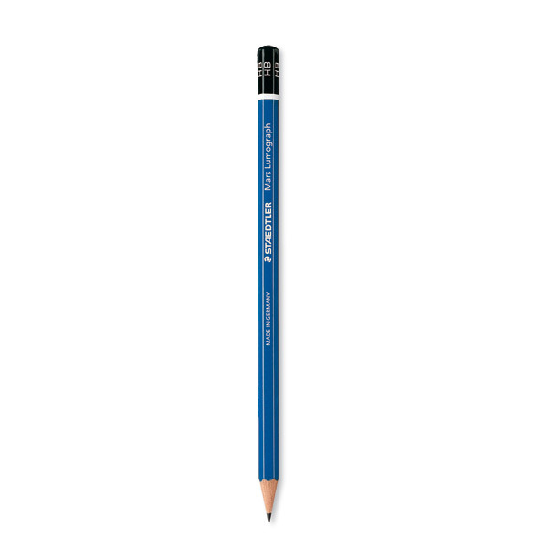 Pack de 12 lápices de grafito HB STAEDTLER Mars Lumograph sin goma