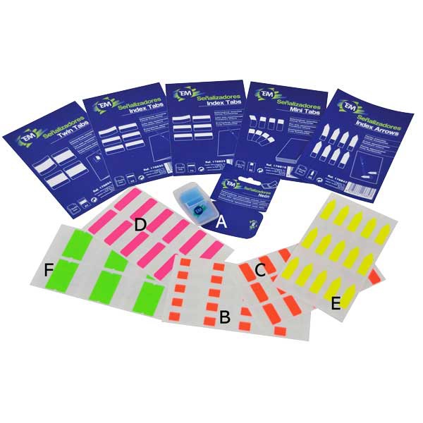 BX24 TEAM INDEX TABS ASSTD COL