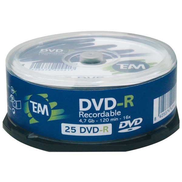 PK25 DVD-R 4.7GB TEAM SPINDLE