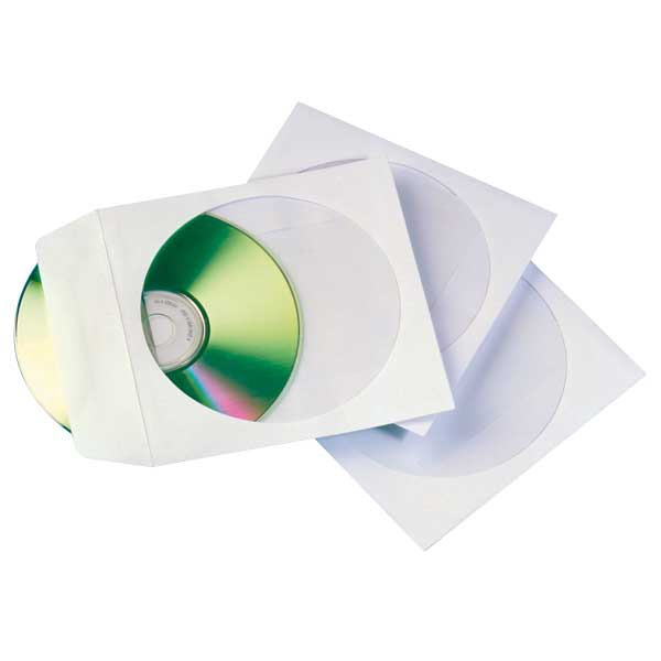 100 SOBRES CD/DVD BCO ENGOMAD