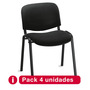 INTERSTUHL V404 PLAYSIDE STACKING CHAIR BLACK