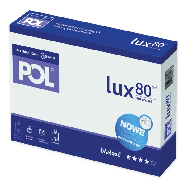 Papier POL Lux A3, 80 g/m²,  500 arkuszy