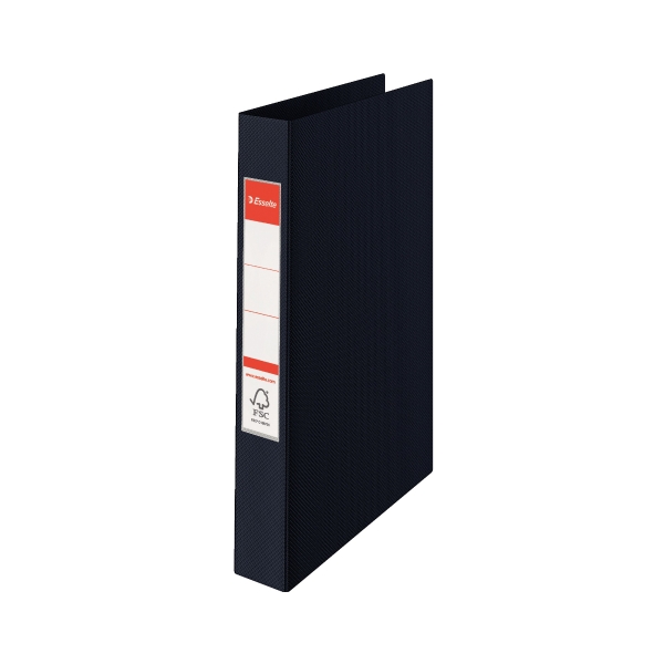 4-RING BINDER A4 35MM BLACK