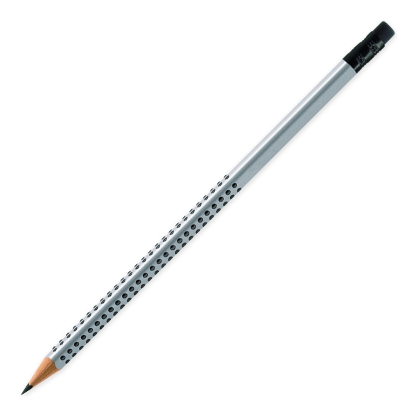 Ołówek FABER-CASTELL GRIP 2001, HB, z gumką