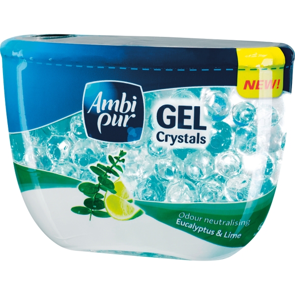 AMBIPUR GEL CRYSTAL EUCALYPTUS & LIME