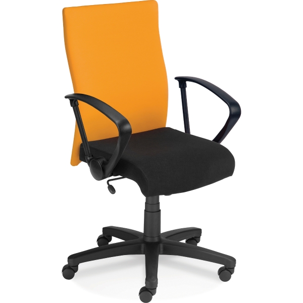 DEXTER MANAGEMENT OFFICE CHAIR ORGE/BLK