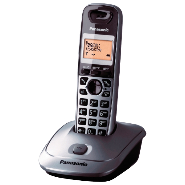 Telefon bezprzewodowy PANASONIC KX-TG 2511, szary