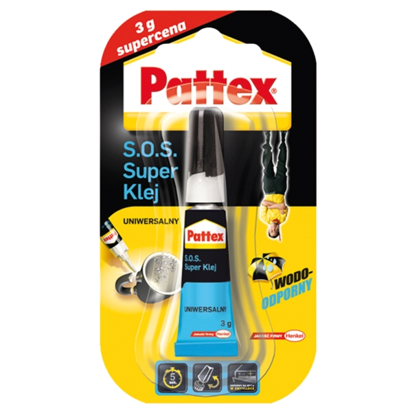 HENKEL 1463076 SOS SUPER GLUE 3G