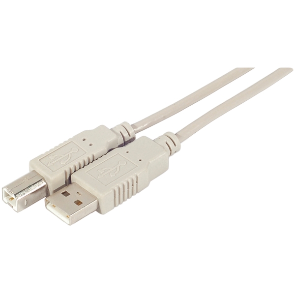 Kabel USB 2.0 A-B M/M MCAD, 3m