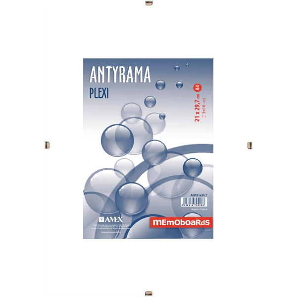 Antyrama pleksi Memoboards, 210x297 mm (A4)