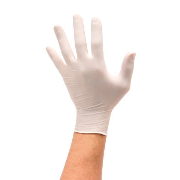 BX100 SANTEX LATEX MEDICAL GLOVES L