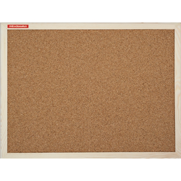 Tablica korkowa MEMOBOARDS w ramie drewnianej 60 x 120 cm