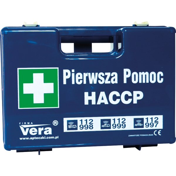 Apteczka VERA HACCP w walizce z ABS