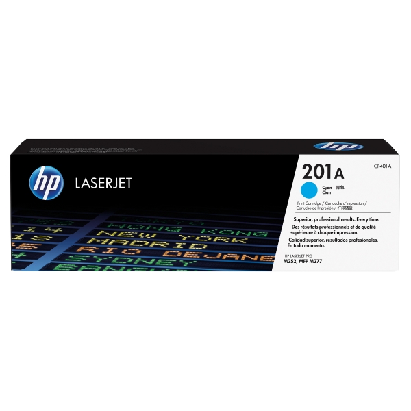 HP CF401A 201A TONER CART CYAN