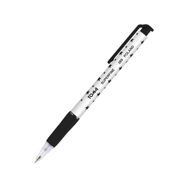 TOMA SUPERFINE TO-069 BALL PEN RT BLACK