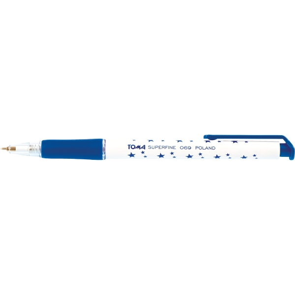 TOMA SUPERFINE TO-069 BALL PEN RT BLUE