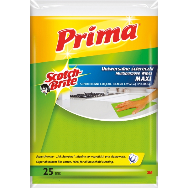 PK25 3M PRIMA MAXI UNIVERSAL WIPES