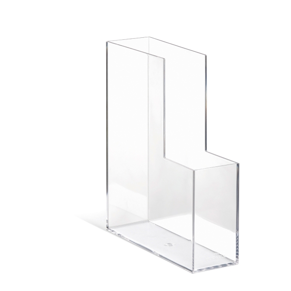 DURABLE 7727 CUBO MAGAZINE RACK TRANSP