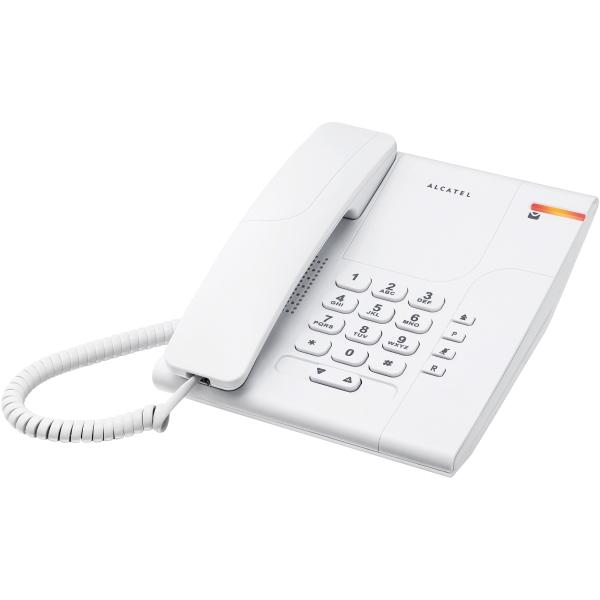 ALCATEL TEMPORIS 180 ANALOG PHONE WHITE
