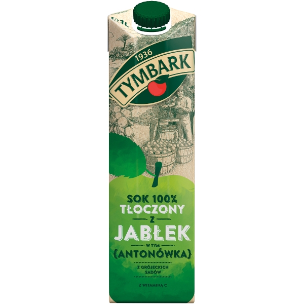 TYMBARK  ANTONÓWKA APPLE JUICE 1L