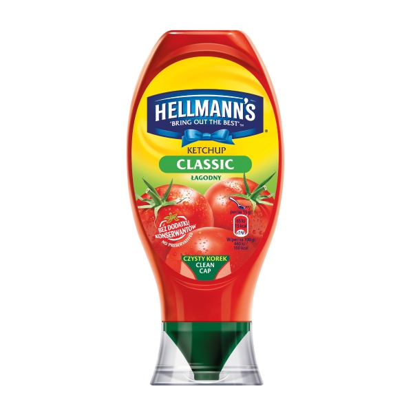 HELLMANZ KETCHUP 450G