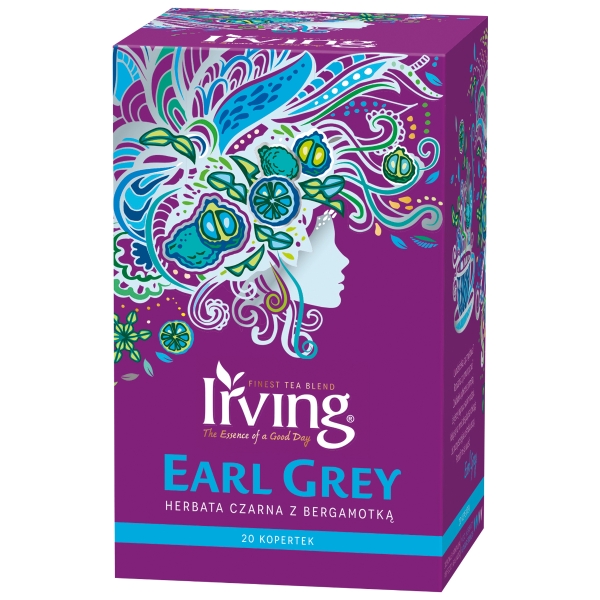 Herbata IRVING Earl Grey, 20 torebek