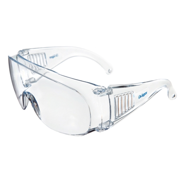 Okulary DRÄGER X-PECT 8110, bezbarwne, filtr UV 2C-1,2, nakładane na okulary
