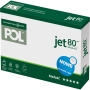 Papier POL Jet A4, 80 g/m², w opakowaniu 5 ryz po 500 arkuszy