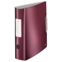 LEITZ STYLE L/ARCH FILE A4 80MM GARNET