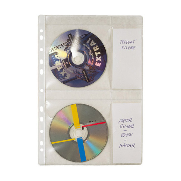 4-CD POCKET A4 PP/PLASTIC