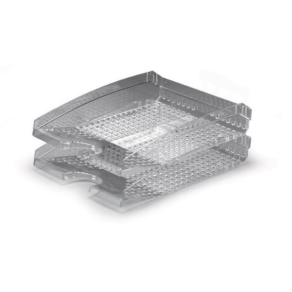 DURABLE TREND LETTER TRAY TRANSPARENT